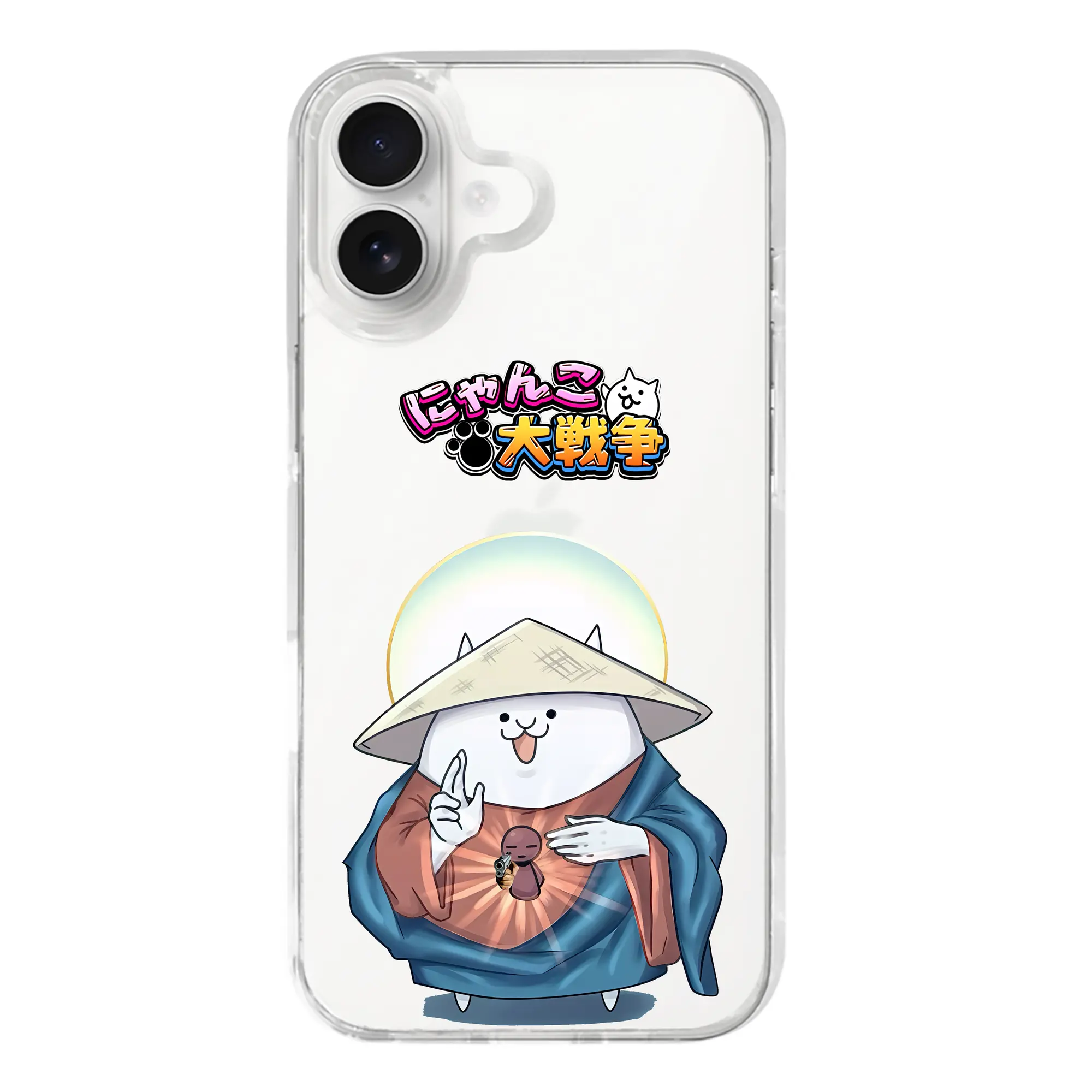 にゃんこ大戦争 グッズ - iPhone 17シリーズ 透明スマホケース – 薄型・耐衝撃・精密フィット保護カバー